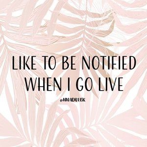 LIVE SHOW NOTIFICATION 🎉🎉